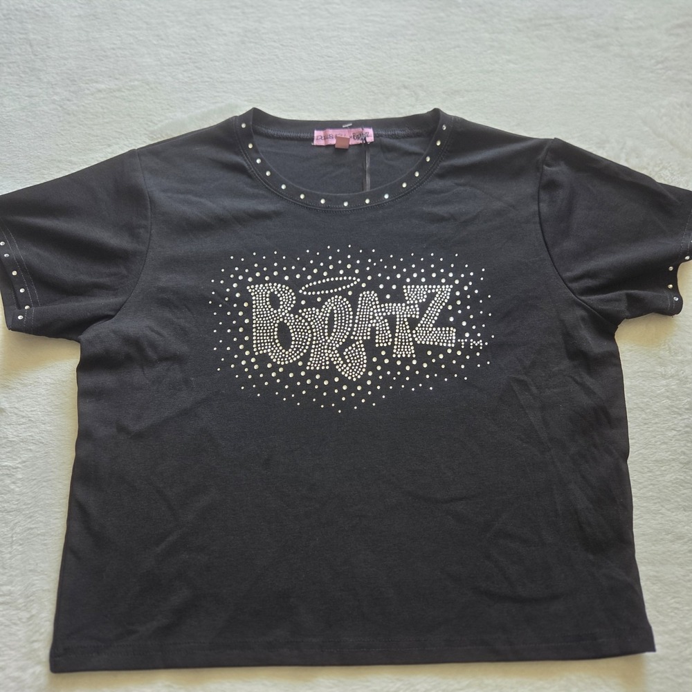 Y2k Bratz Dolls Kill Cropped Bling Top NWT Sz XXL